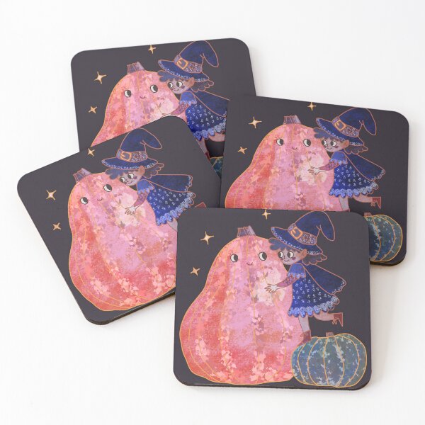 Item preview, Cute Witch and Pumpkin designed and sold by romicajones.