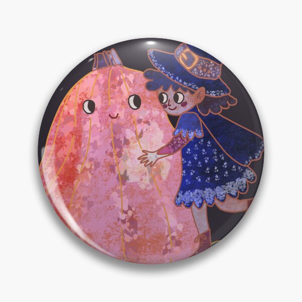 Item preview, Cute Witch and Pumpkin designed and sold by romicajones.