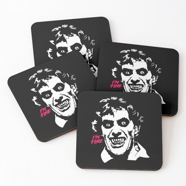 Item preview, I'm Fine American Werewolf Retro Movie London Halloween designed and sold by therocketman.