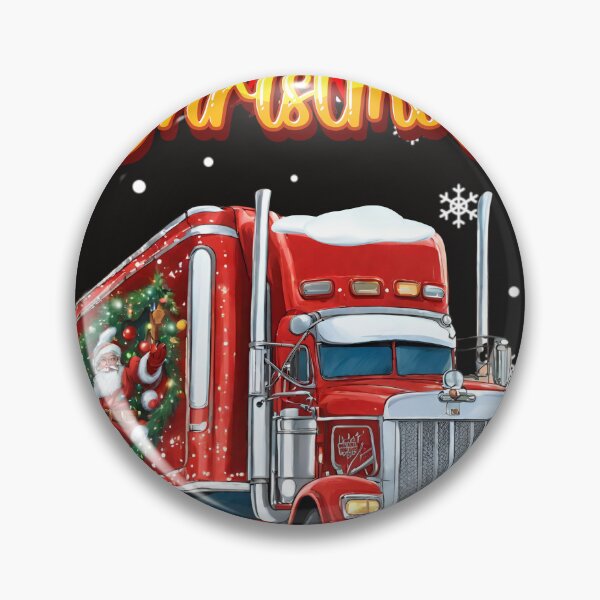 Item preview, Semi truck santa express designed and sold by SeeingBeyond.