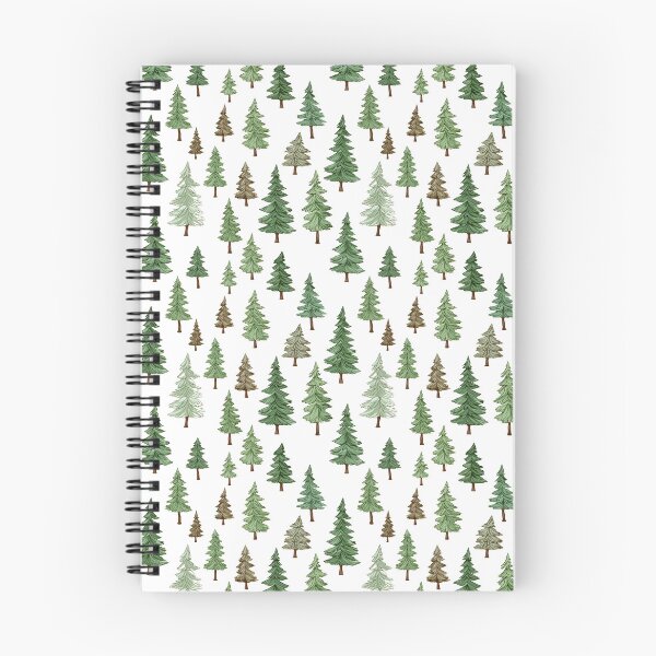 Item preview, Cartoon set of conifer trees. designed and sold by workshoot.