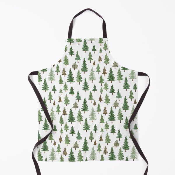 Item preview, Cartoon set of conifer trees. designed and sold by workshoot.