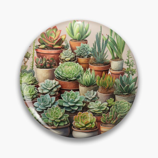 Item preview, Whispers of Succulent Serenity: Watercolor Thinking of You Collection designed and sold by Jennykies.