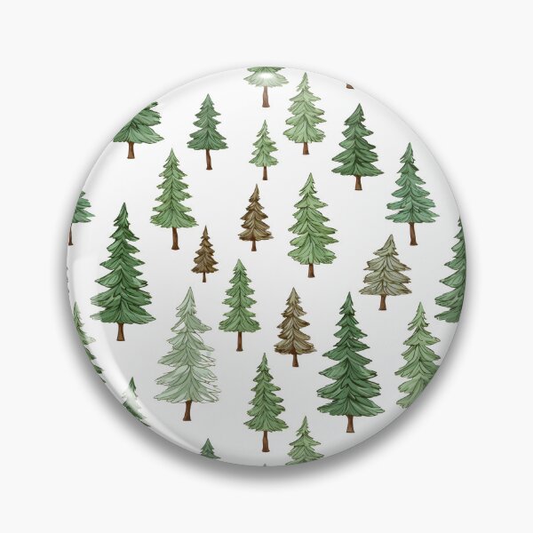 Item preview, Cartoon set of conifer trees. designed and sold by workshoot.