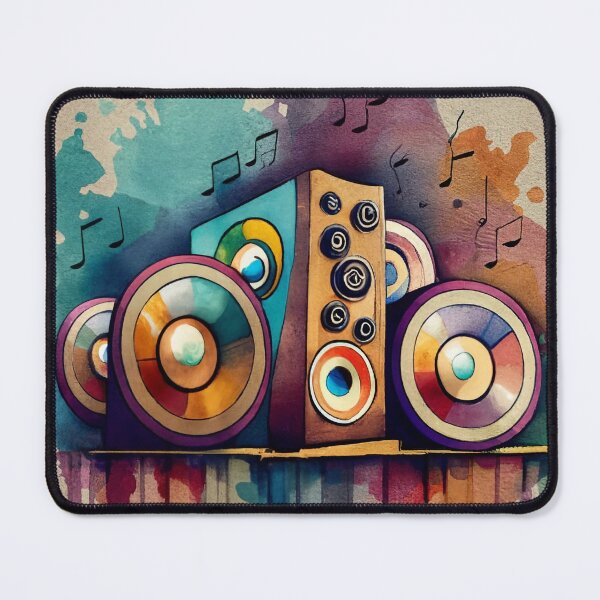Item preview, Music boxes, sound, notes, watercolor designed and sold by Woodoartdesign.
