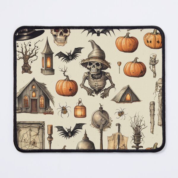 Item preview, Spooky Halloween Collage Design designed and sold by minjagoods.