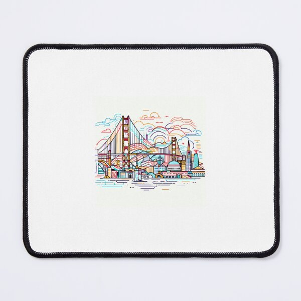 Item preview, Happy San Francisco designed and sold by LeoSellsArt.