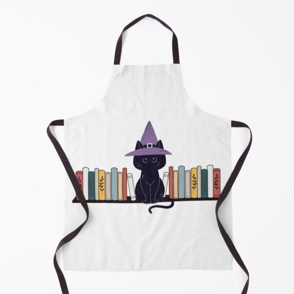 Item preview, Black Cat on Bookshelf designed and sold by radiantdark.