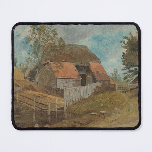 Item preview, Vintage Barn painting designed and sold by tomorrowsart.