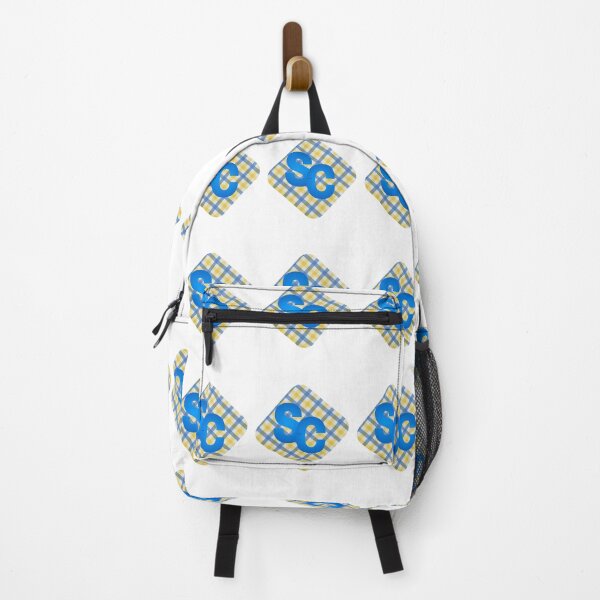 Item preview, Smith College logo in plaid designed and sold by Curious Frog.