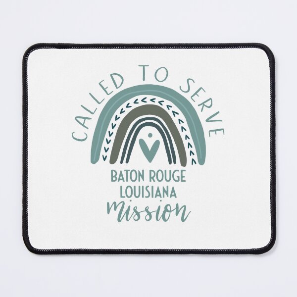 Item preview, Called to Serve - Baton Rouge Louisiana - Boho Rainbow Missionary Gift designed and sold by brizodesign.