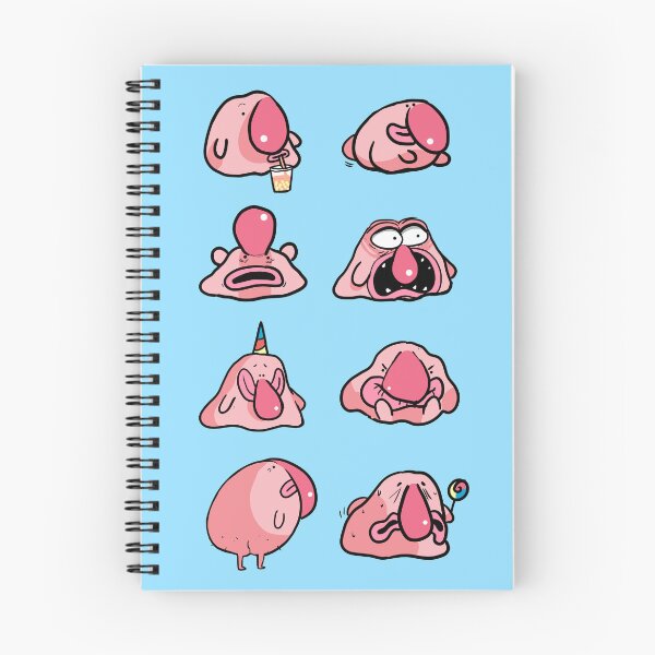 Item preview, Funny Mr Blobfish - blue designed and sold by doodledate.