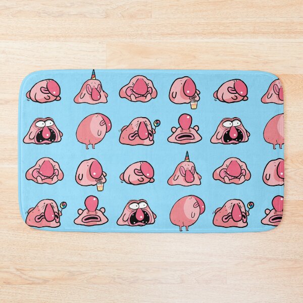 Item preview, Funny Mr Blobfish - blue designed and sold by doodledate.