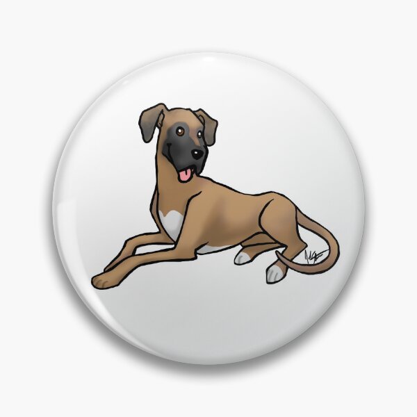 Item preview, Great Dane - Fawn Natural Ears designed and sold by Jennifer Stolzer.