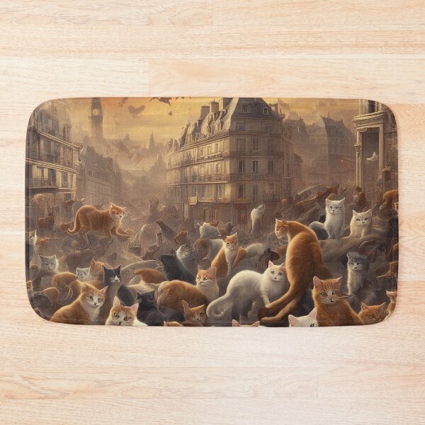 Artikelvorschau, Crazy Cat Conundrum: The Feline Enigma Unveiled entworfen und verkauft von The-Library.