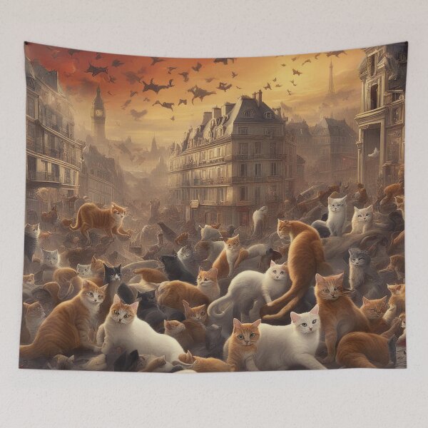 Item preview, Crazy Cat Conundrum: The Feline Enigma Unveiled designed and sold by The-Library.