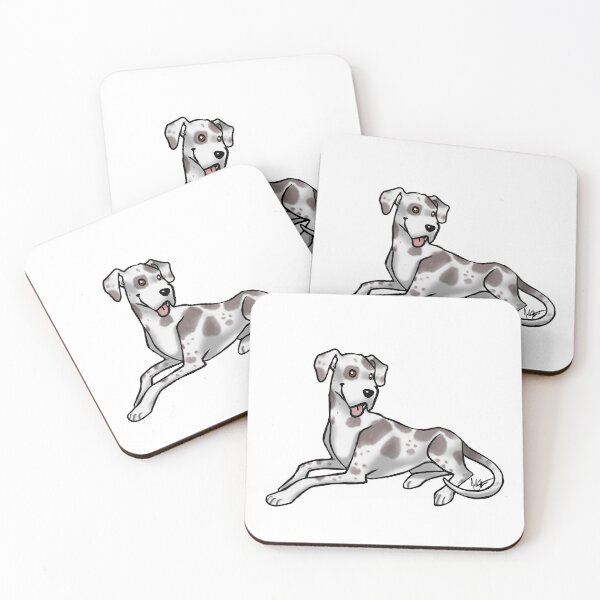 Item preview, Great Dane - Harlequin Natural Ears designed and sold by Jennifer Stolzer.