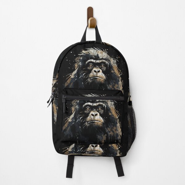 Item preview, A Lar Gibbon - Street Art Vintage Distressed Wildlife designed and sold by GVRDesign.