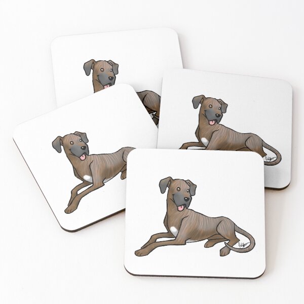 Item preview, Great Dane - Brindle Natural Ears designed and sold by Jennifer Stolzer.