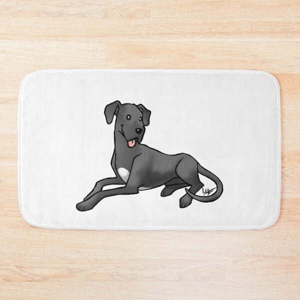 Item preview, Great Dane - Black Natural Ears designed and sold by Jennifer Stolzer.