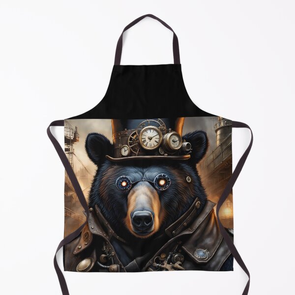 Item preview, Steampunk Black Bear designed and sold by Randy Turnbow.