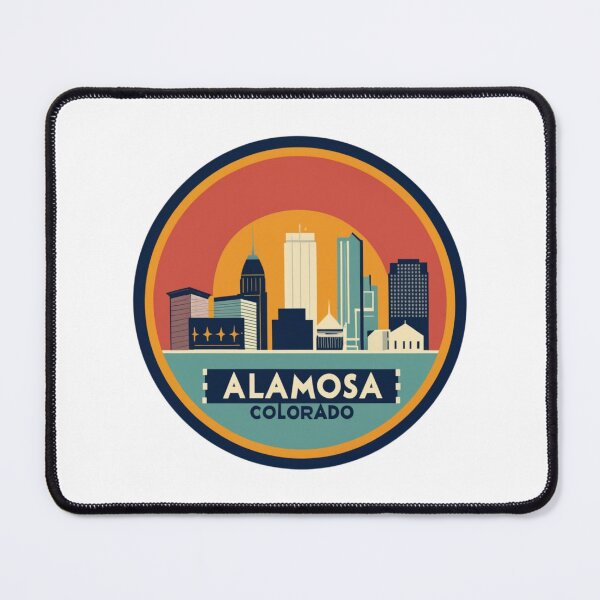 Item preview, Alamosa, Colorado | City Drawing designed and sold by CircinusStore.