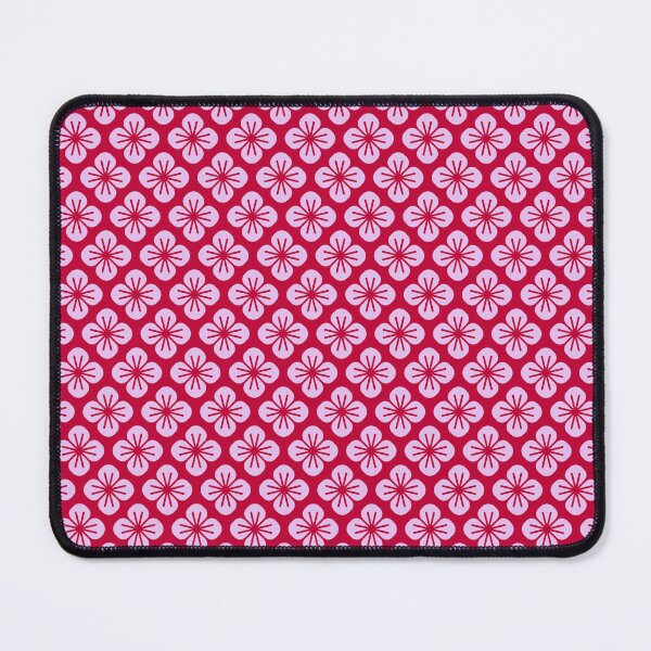 Artikelvorschau, Rote Blumenmuster entworfen und verkauft von Patternliss.