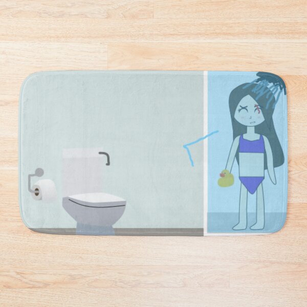Item preview, Cara in the shower with her duck designed and sold by GooglyEyes-.