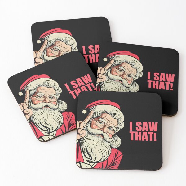 Item preview, Funny Quote Santa Meme I Saw That Christmas designed and sold by Loudpress.