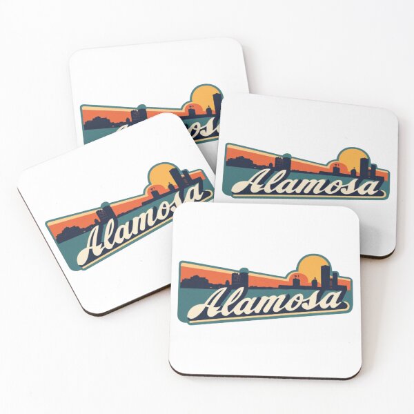 Item preview, Alamosa, Colorado | City Drawing Minimalist Style designed and sold by CircinusStore.