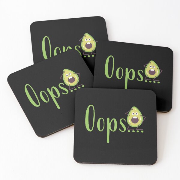 Item preview, Oops - Cute Avacado  designed and sold by Krsna Priya.