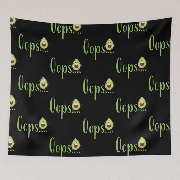 Item preview, Oops - Cute Avacado  designed and sold by Krsna Priya.