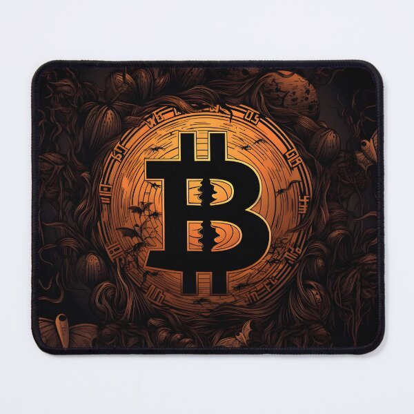 Item preview, Halloween Bitcoin designed and sold by crypto-ent.