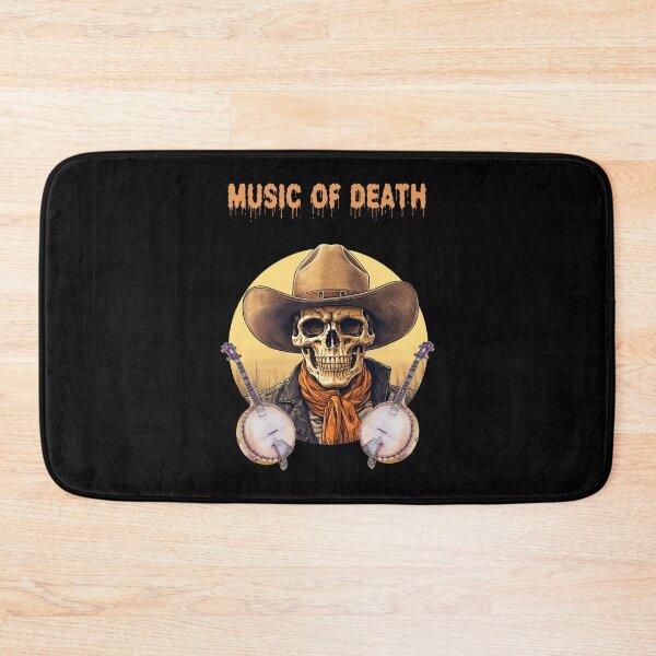 Item preview, Skeleton cowboy musician designed and sold by Artbellachi.