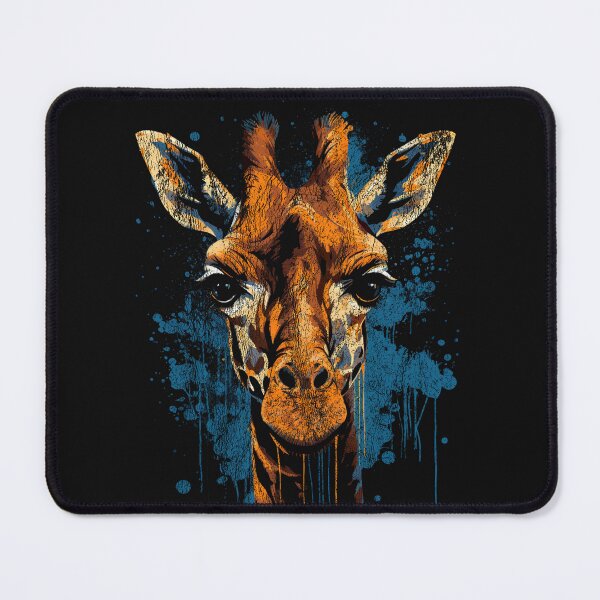 Artikelvorschau, Eine retikulierte Giraffe - Street Art Vintage Distressed Wildlife entworfen und verkauft von GVRDesign.