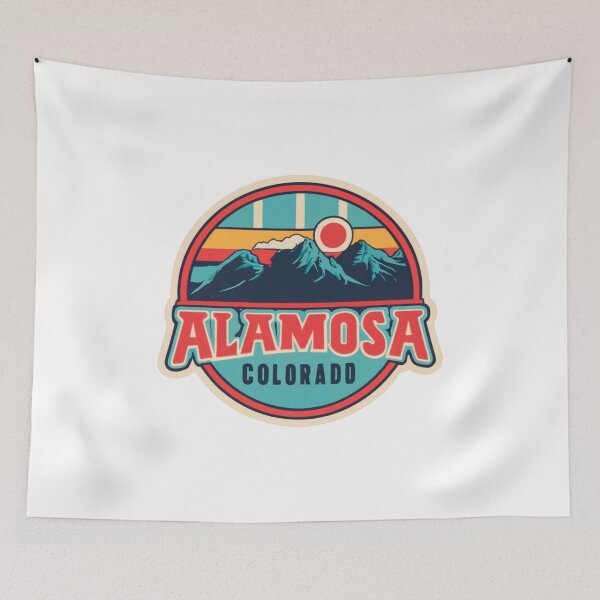 Item preview, Alamosa, Colorado | Mountains Drawing Minimalist Style designed and sold by CircinusStore.
