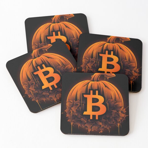 Item preview, Halloween Bitcoin designed and sold by crypto-ent.