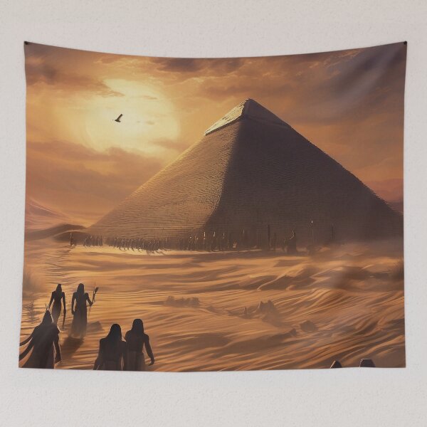 Item preview, Unveiling Secrets: The Majestic Tale of the Great Pyramid designed and sold by The-Library.