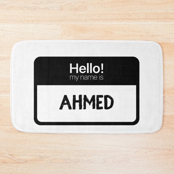Item preview, Hello My Name is Ahmed designed and sold by Custom-Print.