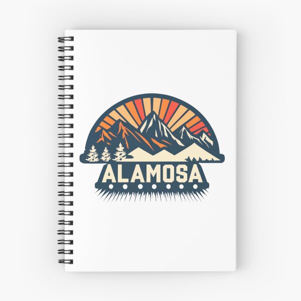 Item preview, Alamosa, Colorado | Mountains Drawing Minimalist Style 2 designed and sold by CircinusStore.