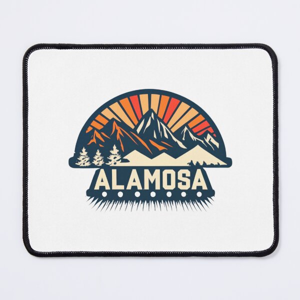 Item preview, Alamosa, Colorado | Mountains Drawing Minimalist Style 2 designed and sold by CircinusStore.