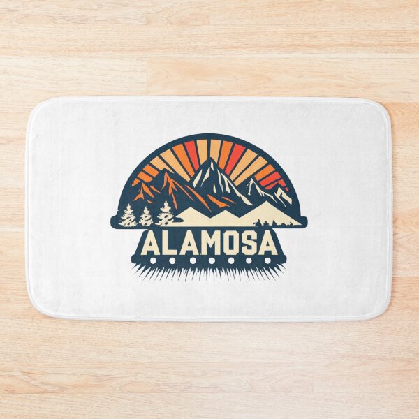 Item preview, Alamosa, Colorado | Mountains Drawing Minimalist Style 2 designed and sold by CircinusStore.