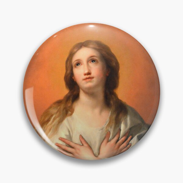 Item preview, The Immaculate Conception, by Anton Raphael Mengs. Oval version. High definition. designed and sold by MINDTHECHERRY.