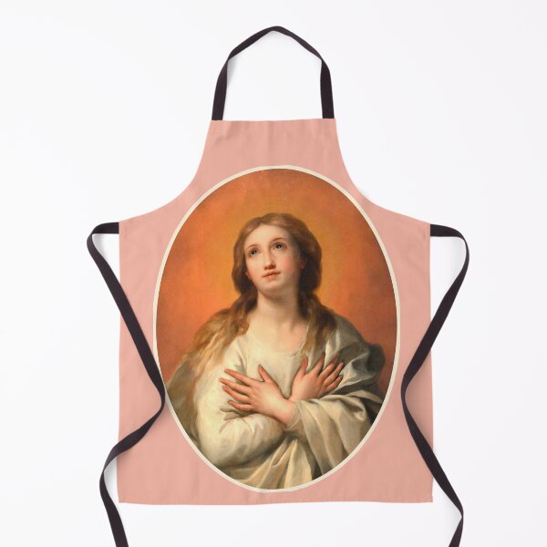 Item preview, The Immaculate Conception, by Anton Raphael Mengs. Oval version. High definition. designed and sold by MINDTHECHERRY.