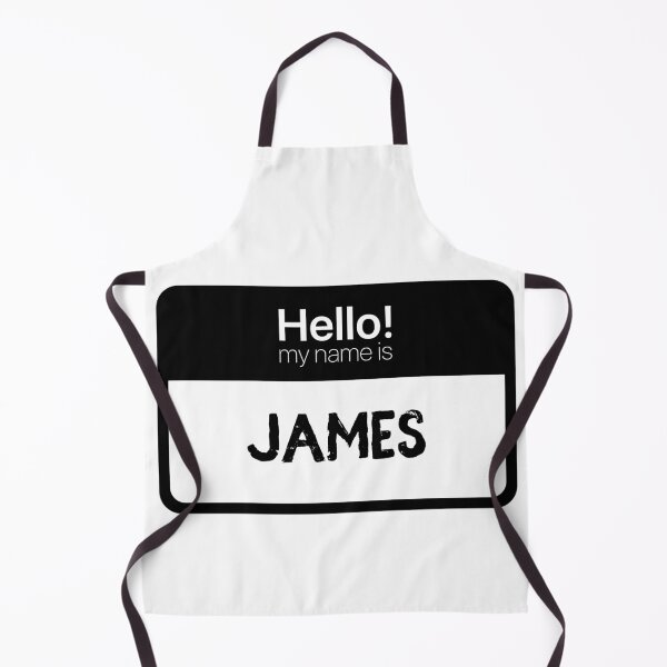 Item preview, Hello My Name is James designed and sold by Custom-Print.