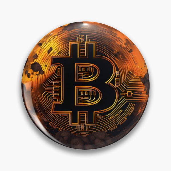 Item preview, Halloween Bitcoin designed and sold by crypto-ent.