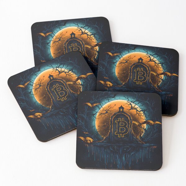 Item preview, Halloween Bitcoin designed and sold by crypto-ent.