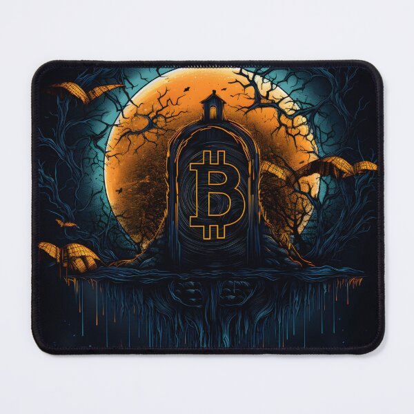 Item preview, Halloween Bitcoin designed and sold by crypto-ent.