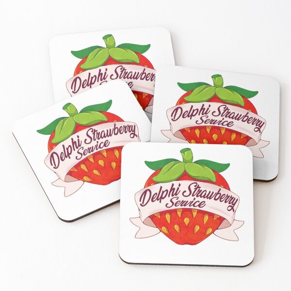 Item preview, Delphi Strawberry Service designed and sold by ceries.