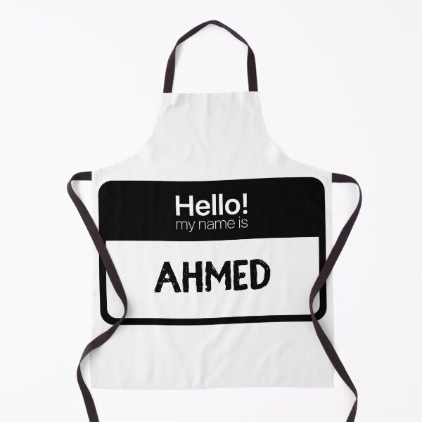 Item preview, Hello My Name is Ahmed designed and sold by Custom-Print.